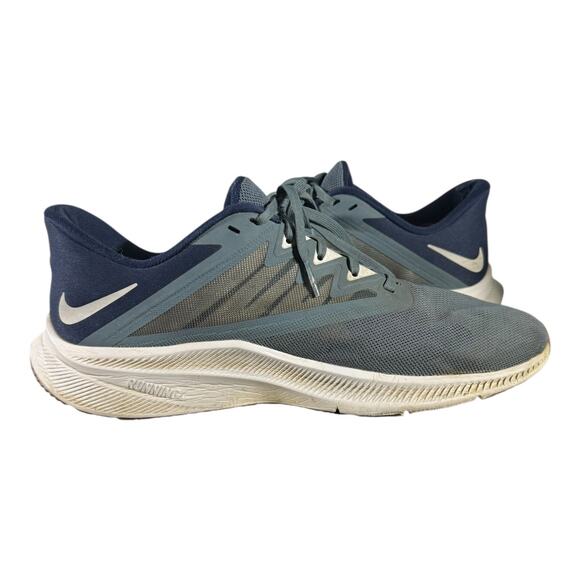 Nike Downshifter 11 Men’s Size 10.5 Blue Gray Running Shoes CD0230-008 Trainers - Picture 7 of 8